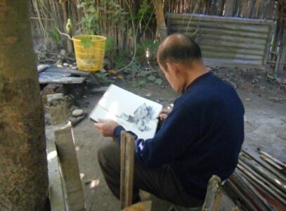 後藤勝美画伯